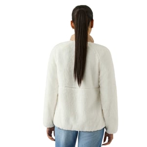 Reebok - "Double Monkey" Fleecejacke für Damen (Cremefarbe)