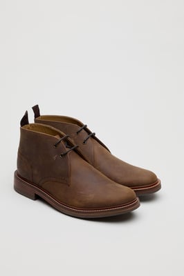 Chapman & Moore Country Chukka Öl-Leder Herren Tan Stiefel