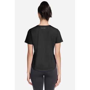 Skechers Stride Performance T-Shirt Damen Schwarz Activewear T-Shirts