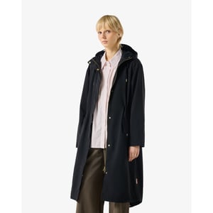 Hunter Original Parka Damen Schwarz Regenparka