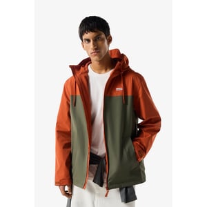 Hunter Original Herren Block Wasserfeste Rote Regenjacke