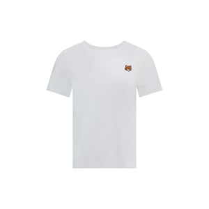 Maison Kitsuné Weißes Baumwolle T-Shirt