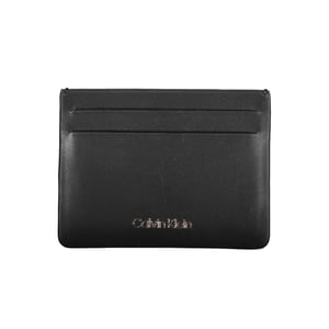 Calvin Klein Schwarze Leder Geldbörse für Männer