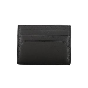 Tommy Hilfiger Schwarze Leder Herren Geldbörse