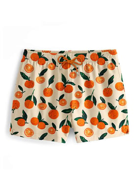 "Oranges Madness" Badeshorts
