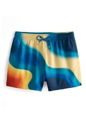 "Blue Flow" Badeshorts