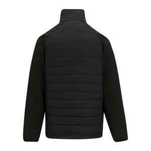 Regatta - Steppjacke für Herren, Durchgehender Reißverschluss (Schwarz/Orangenpop)