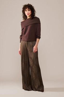 Angelina Pullover Dunkelbraun