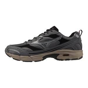 Mizuno - "MXR" Blockfarben Sneaker für Herren (Eisentor Grau/Silber/Syrah Rot)