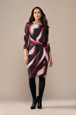 Eloise Printkleid Rosa / Mehrfarbig
