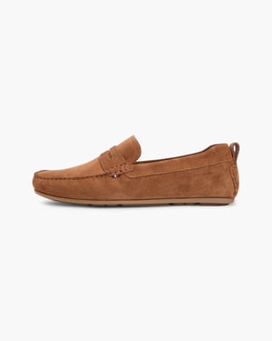 Tommy Hilfiger Core Hilfiger Herren Wildlederfahrer - Coconut Grove Wildlederfahrer in Tan