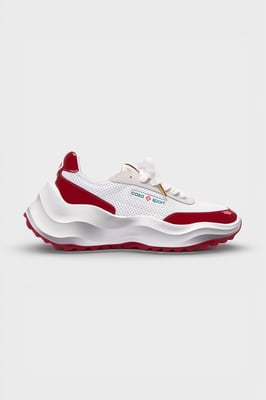 Casablanca Atlantis Herren Sneaker Weiß/Rot