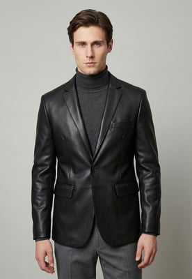 Lederjacke Lederblazer