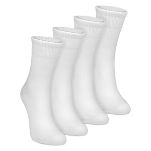 4er Pack Kinder Jungen Mädchen Bambus Sensorik Socken Weich Atmungsaktiv Bequeme Passform