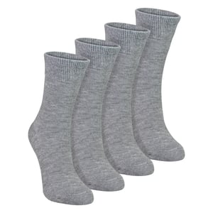 4er-Pack Kinder Jungen Mädchen Bambus Sensorik-Socken Weich Atmungsaktiv Komfortable Passform