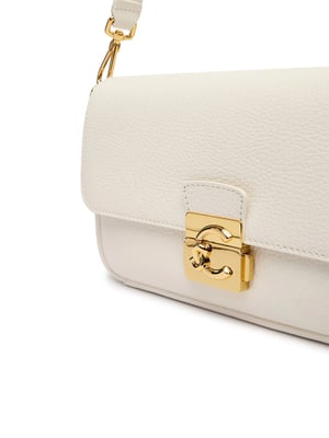 Coccinelle C-Me Lock Handtasche aus genarbtem Leder