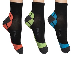 Packung mit 3 Herren- und Damen-Mid-Calf-Socken F1615