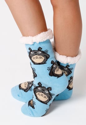 "Fluffy Creature" Sherpa-Socken
