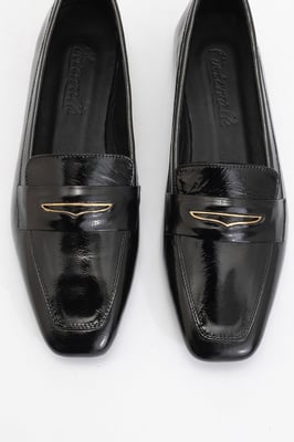 Iridessa Leder Flach Loafer Damen