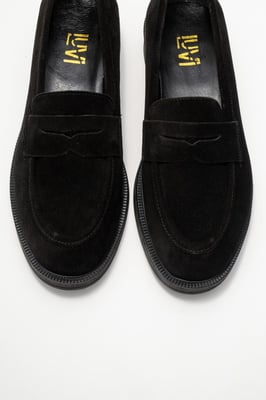 Bree Plateau Penny Leder Loafer