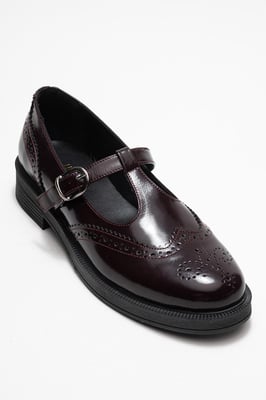Janney Leder Riemen Loafer