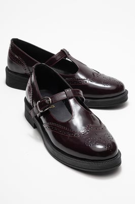 Janney Leder Riemen Loafer