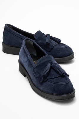 Milly Leder Quaste Loafer