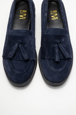 Milly Leder Quaste Loafer