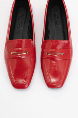 Iridessa Leder Flach Loafer Damen