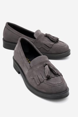 Milly Leder Quaste Loafer
