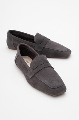 Morne Leder Loafer Damen