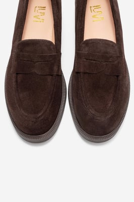 Bree Plateau Penny Leder Loafer