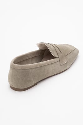 Morne Leder Loafer Damen