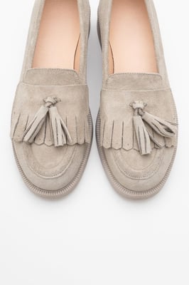 Milly Leder Quaste Loafer