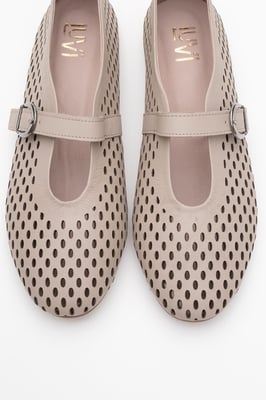 Arian Leder Ballerina Damen