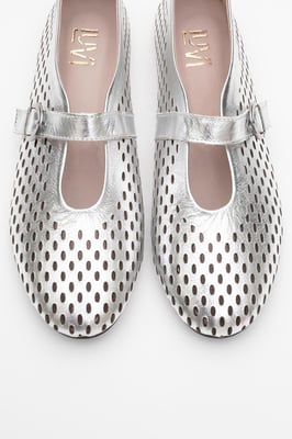 Arian Leder Ballerina Damen
