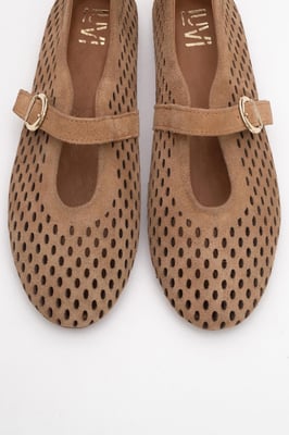 Arian Leder Ballerina Damen