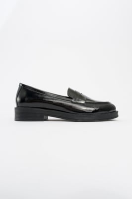 Bree Plateau Penny Leder Loafer Damen