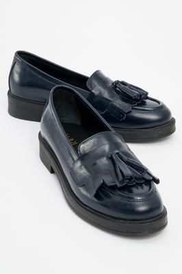 Milly Leder Quaste Loafer