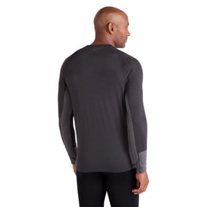 Mountain Warehouse - Base Layer Oberteil für Herren, Langärmlig (Holzkohle)