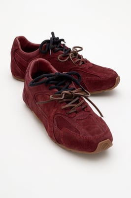 Selena Leder Turnschuhe Damen