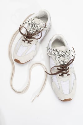Selena Leder Turnschuhe Damen