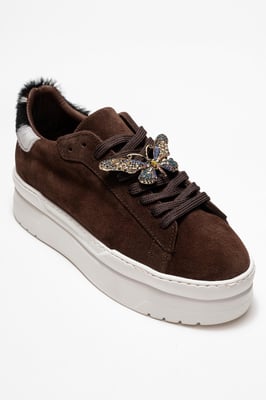 Anda Leather Buckled Turnschuhe Women