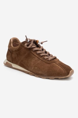 Brea Leder Verzierte Turnschuh Damen