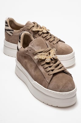 Anda Leather Buckled Turnschuhe Women