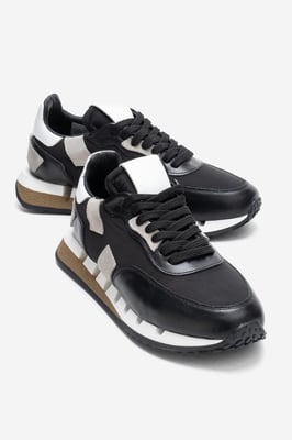 Vian Leather Platform Turnschuh Women