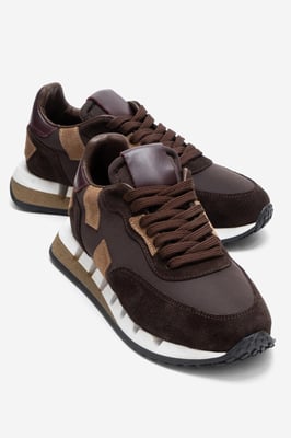 Vian Leather Platform Turnschuh Women