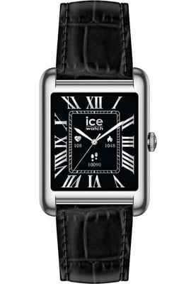 Ice Watch Ice Smart Tk 2.0 - Silver - Black Croco Schwarz Unisex Armbanduhr 025380 -