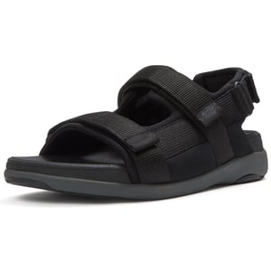 Fitflop F-Mode Go Polyester Herren schwarze Sandalen
