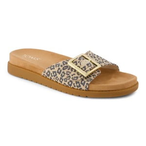 TOMS Marin Textil Damen Hausschuhe in Haferfarbe